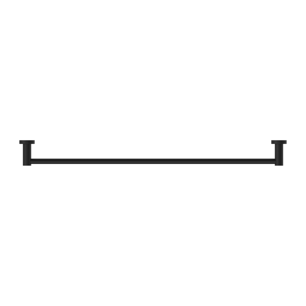 Nero Mecca Single Towel Rail 800mm Matte Black
