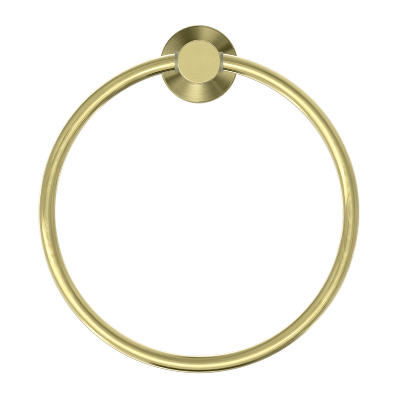 Nero Mecca Towel Ring Brushed Gold