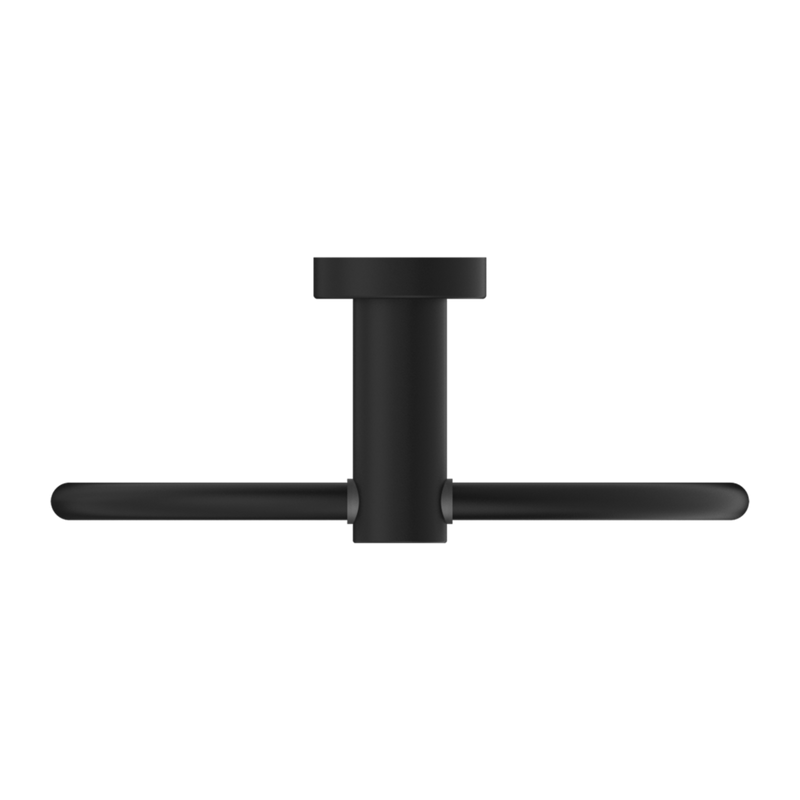 Nero Mecca Towel Ring Matte Black