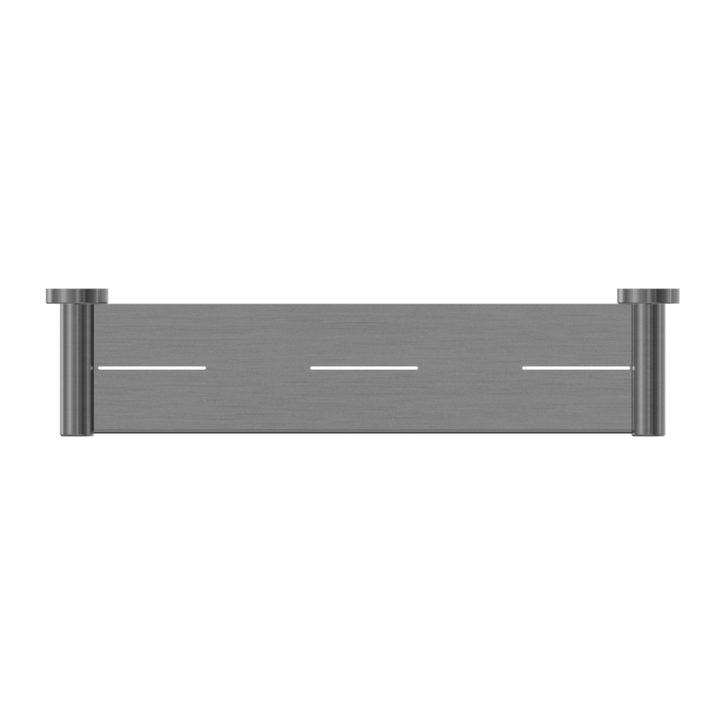 Nero Mecca Shower Shelf Gun Metal 480mm