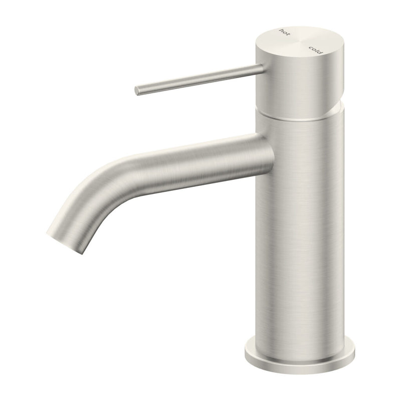 Nero Mecca Basin Mixer Brushed Nickel