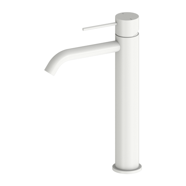 Nero Mecca Extended Basin Mixer Matte White