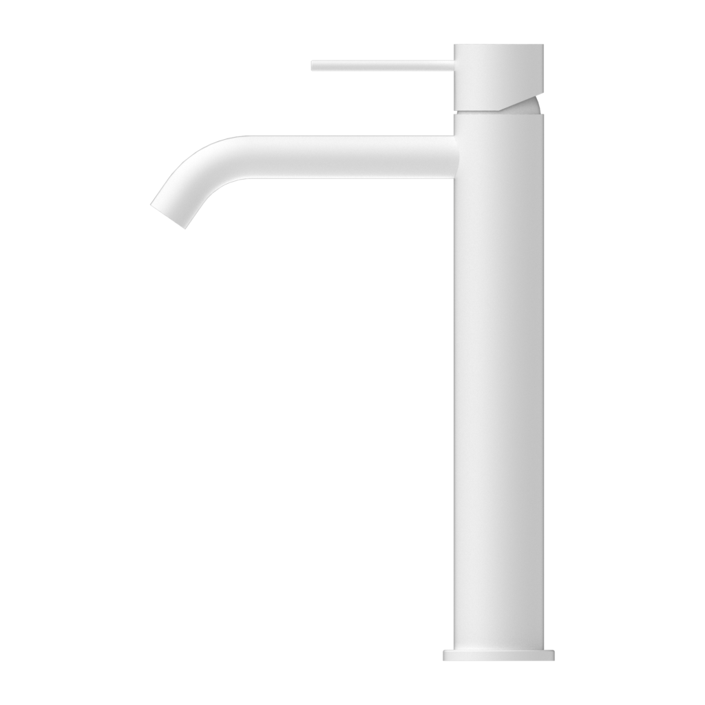 Nero Mecca Extended Basin Mixer Matte White