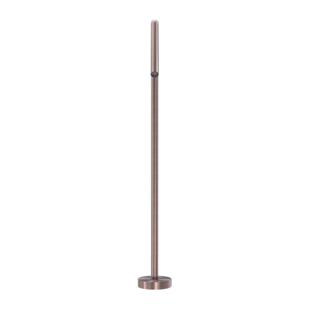 Nero Mecca Freestanding Bath Spout Brushed Bronze