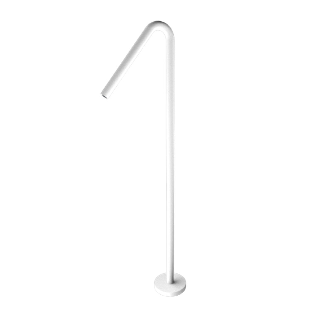 Nero Mecca Freestanding Bath Filler Matte White