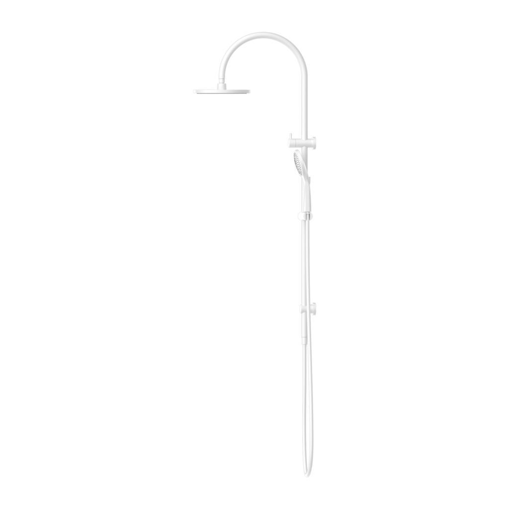 Nero Mecca Combination Shower With Air Matte White