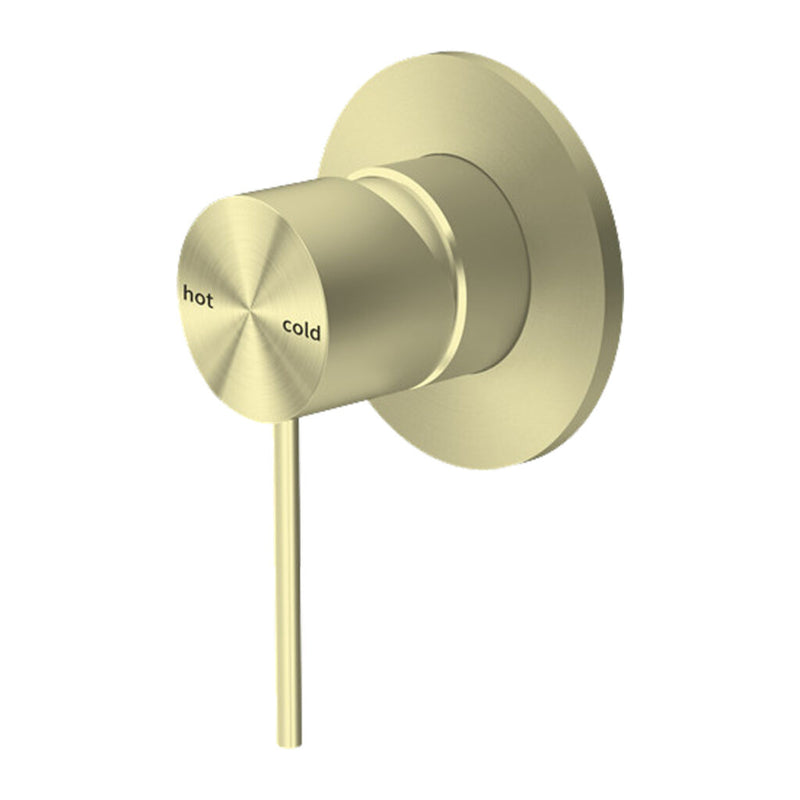 Nero Mecca Shower Mixer Brushed Gold