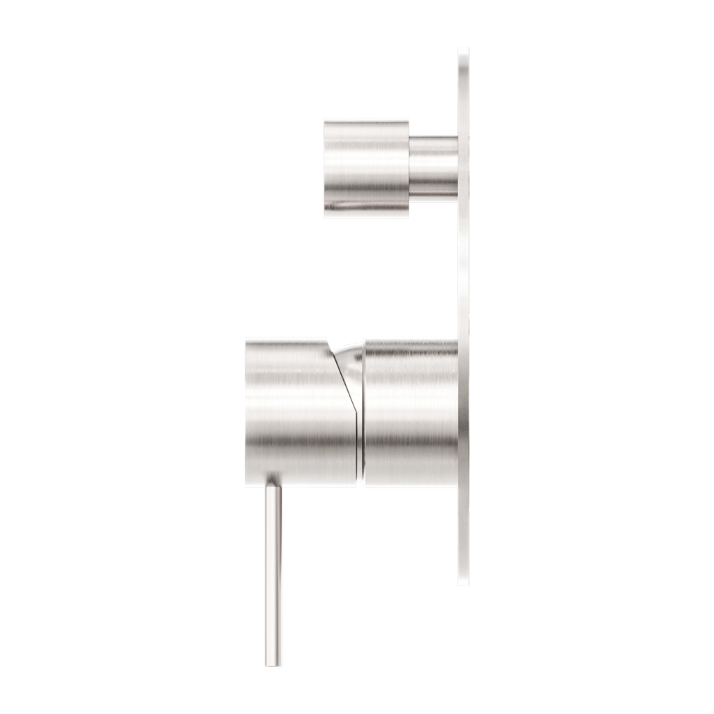 Nero Mecca Shower Mixer With Diverter Brushed Nickel