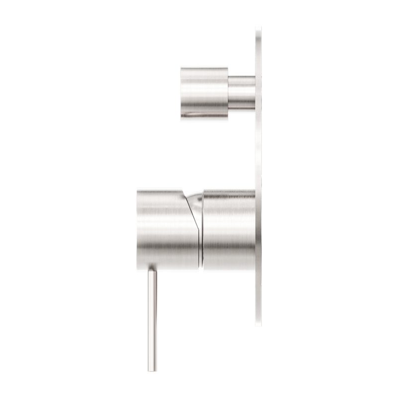 Nero Mecca Shower Mixer With Diverter Brushed Nickel