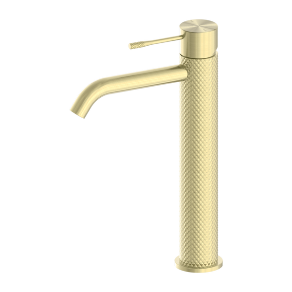 Nero Opal Extended Basin Mixer Brushed Gold