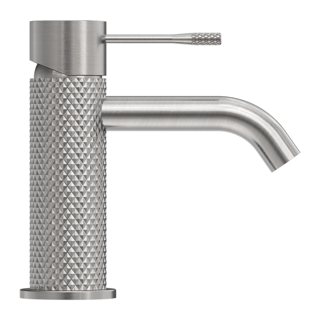 Nero Opal Basin Mixer Brushed Nickel