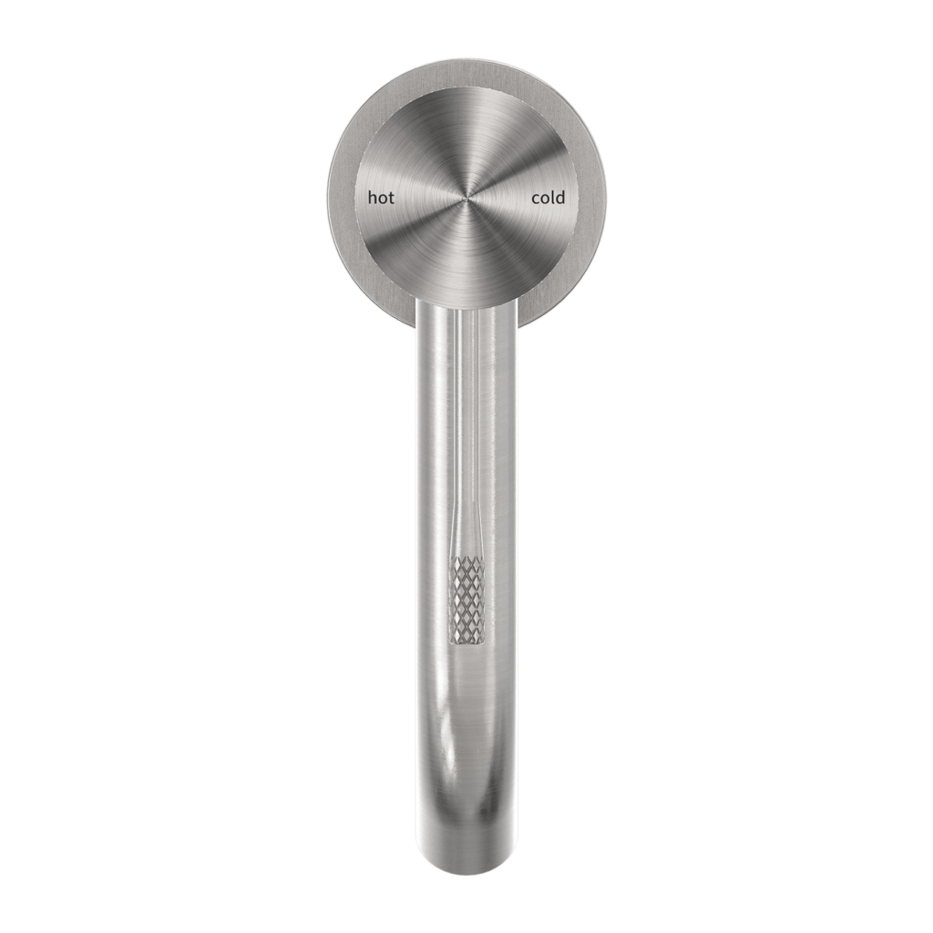 Nero Opal Basin Mixer Brushed Nickel