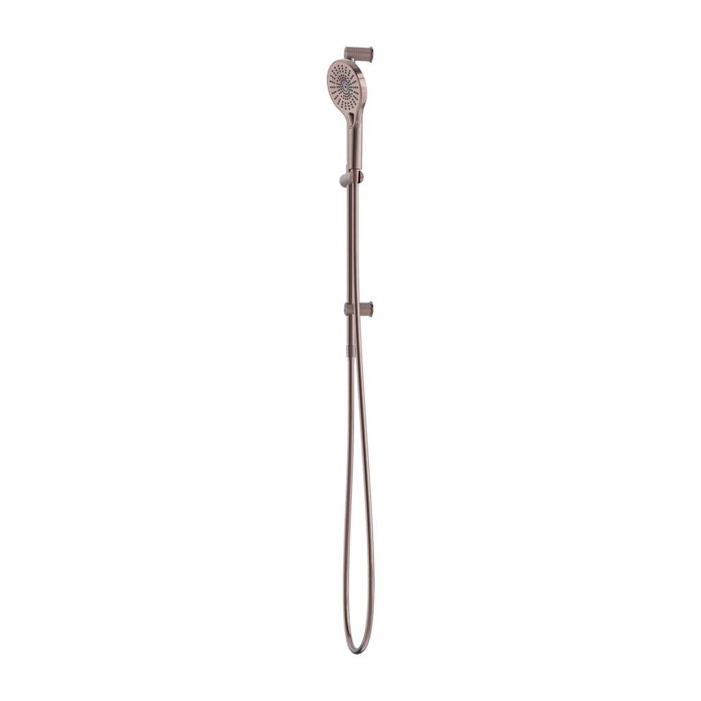 Nero Opal Single Rail Shower II With Air Brushed Bronze