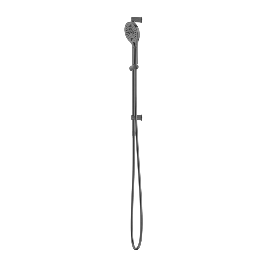 Nero Opal Single Rail Shower II With Air Graphite