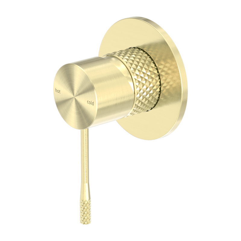 Nero Opal Shower Mixer Brushed Gold