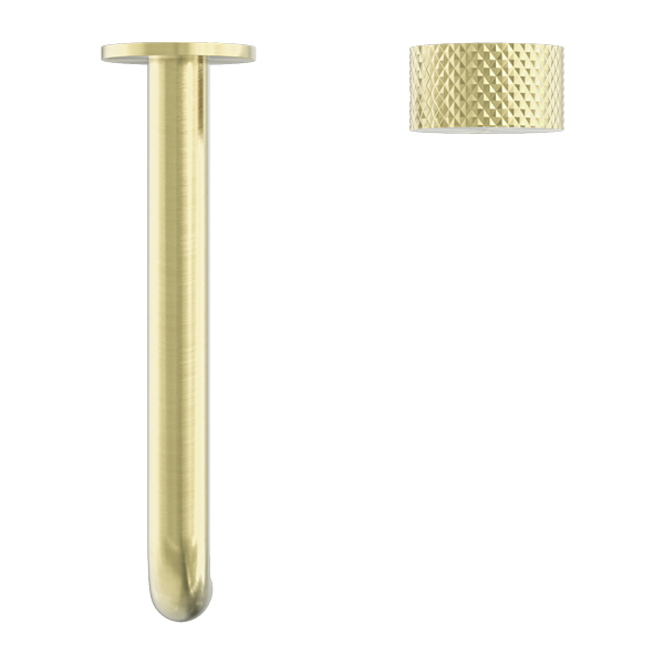 Nero Opal Progressive Wall Basin Mixer Set Brushed Gold