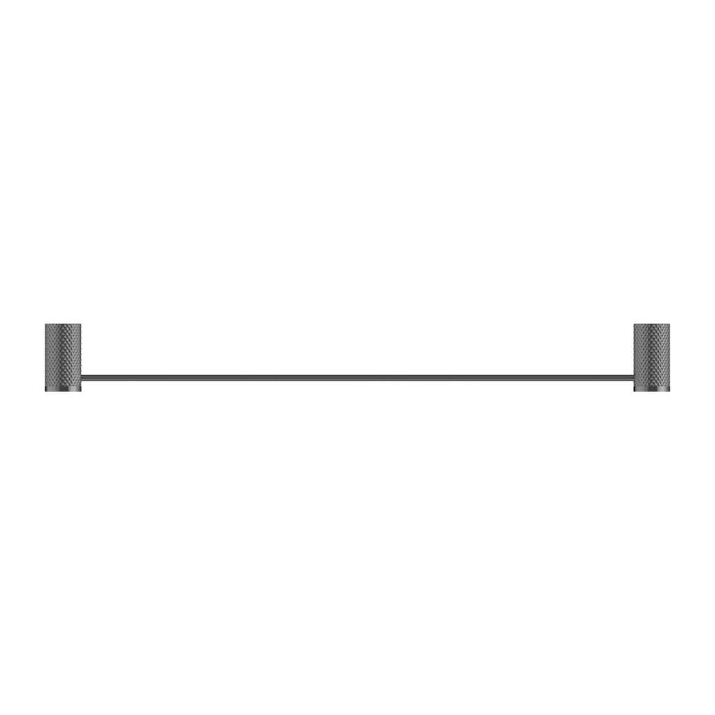 Nero Opal Single Towel Rail 800mm Brushed Bronze