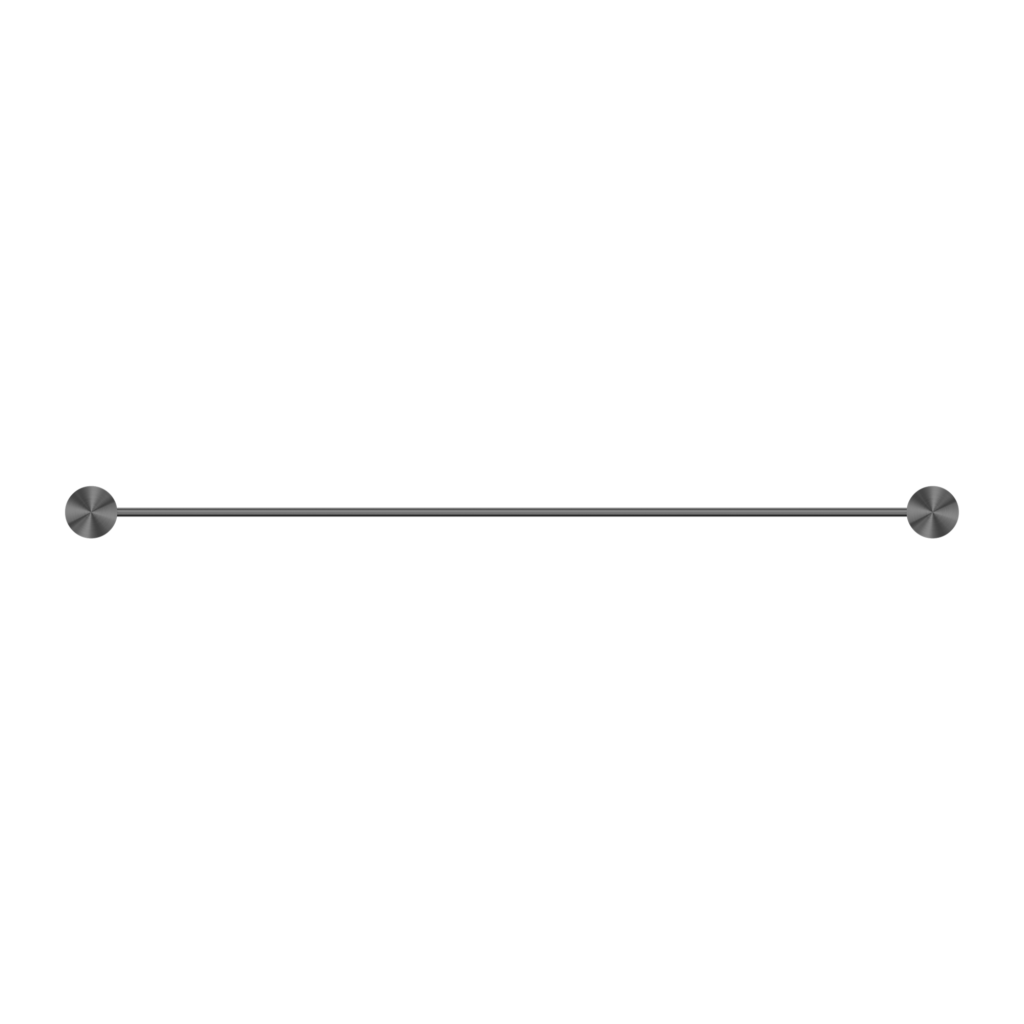 Nero Opal Single Towel Rail 800mm Graphite
