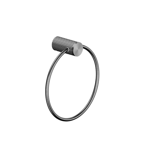 Nero Opal Towel Ring Graphite