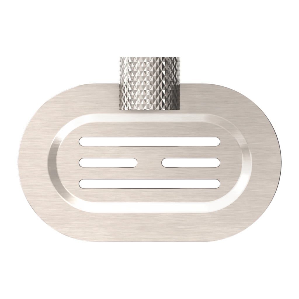 Nero Opal Soap Dish Brushed Nickel
