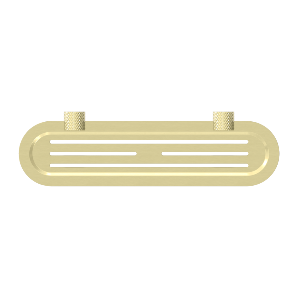 Nero Opal Shower Shelf Brushed Gold