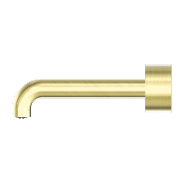 Nero Kara Progressive Wall Basin Mixer Set Brushed Gold