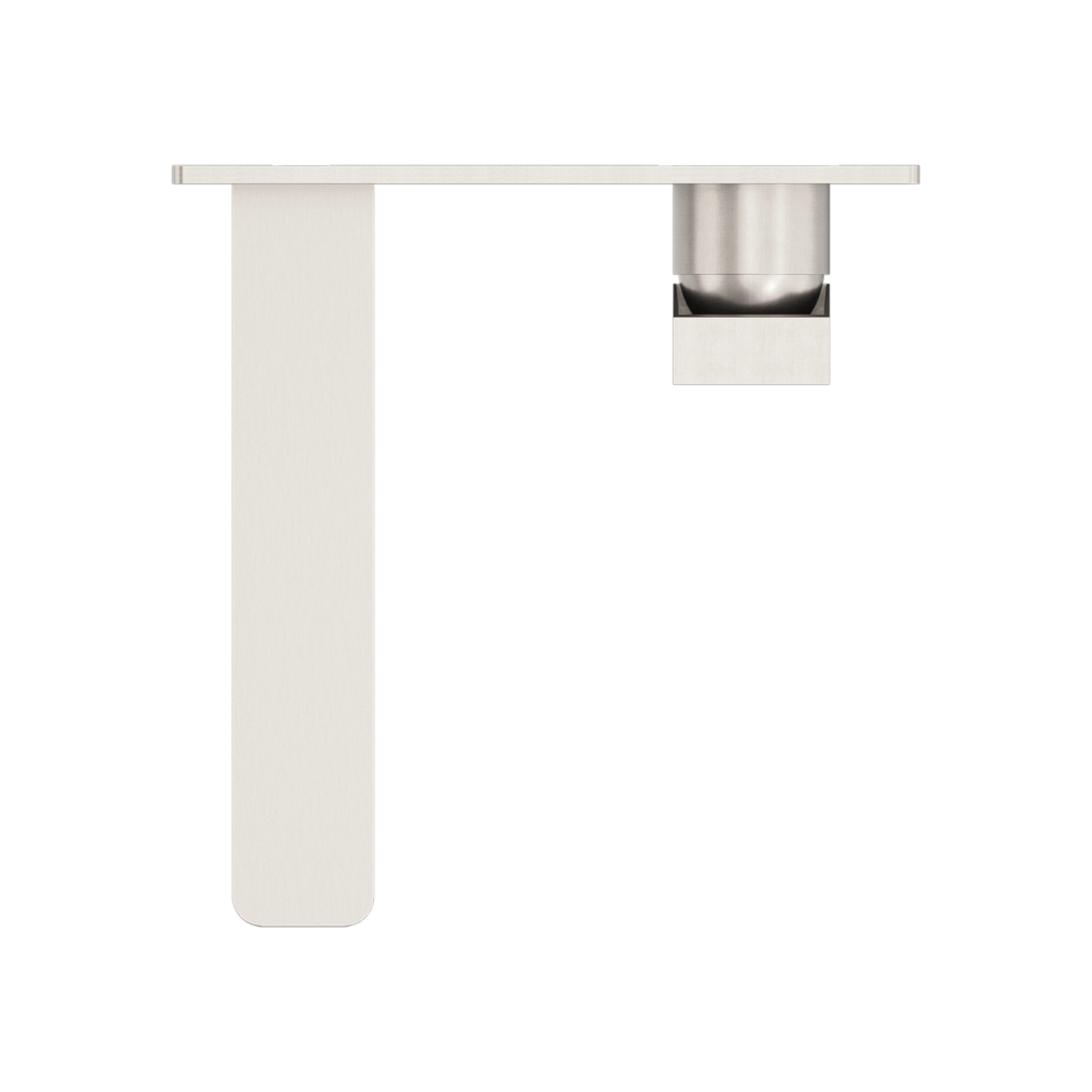 Nero Celia Wall Basin Mixer Set Brushed Nickel