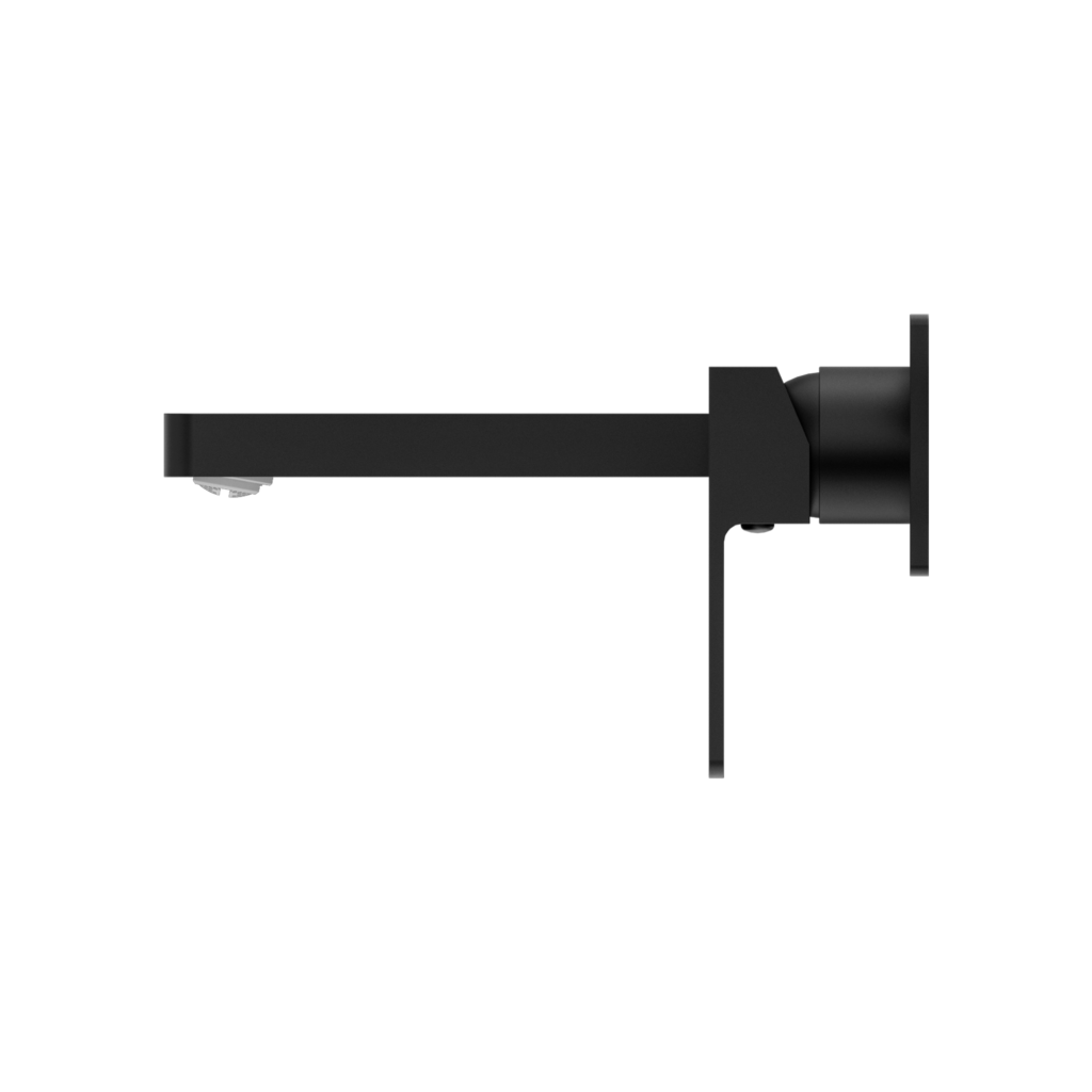 Nero Celia Wall Basin/Bath Mixer Set Matte Black