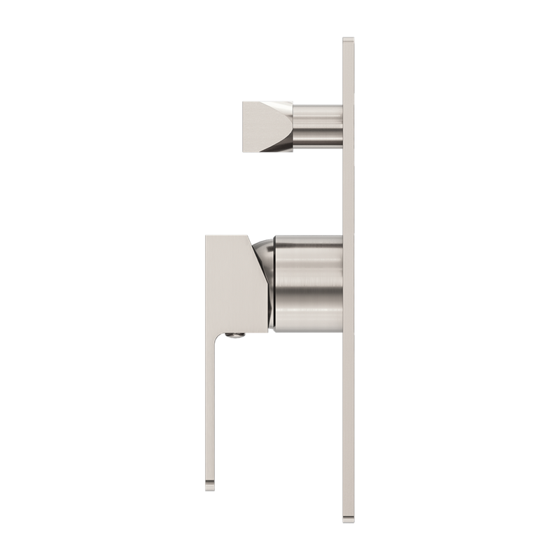 Nero Celia Shower Mixer With Diverter Brushed Nickel