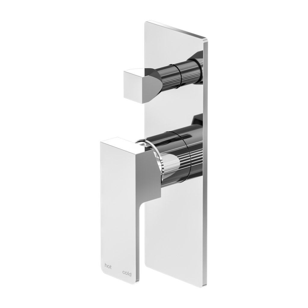 Nero Celia Shower Mixer With Diverter Chrome