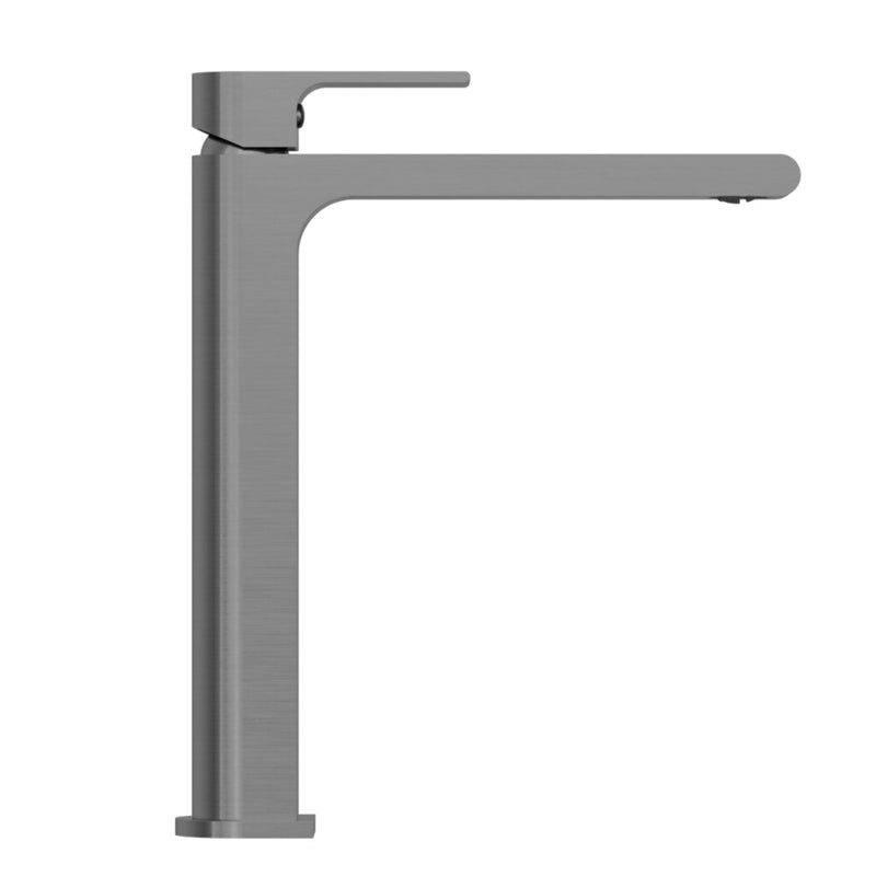 Nero Bianca Extended Basin Mixer Gun Metal