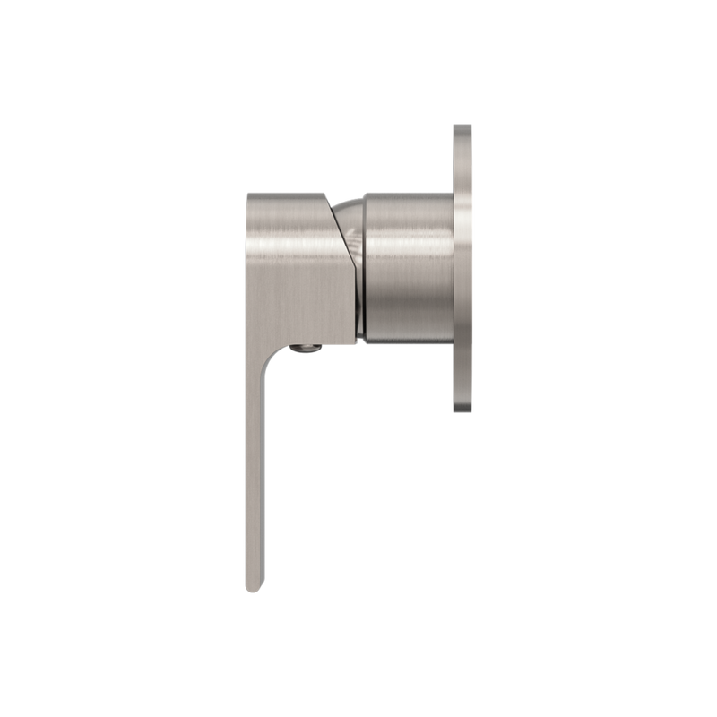 Nero Bianca Shower Mixer Brushed Nickel