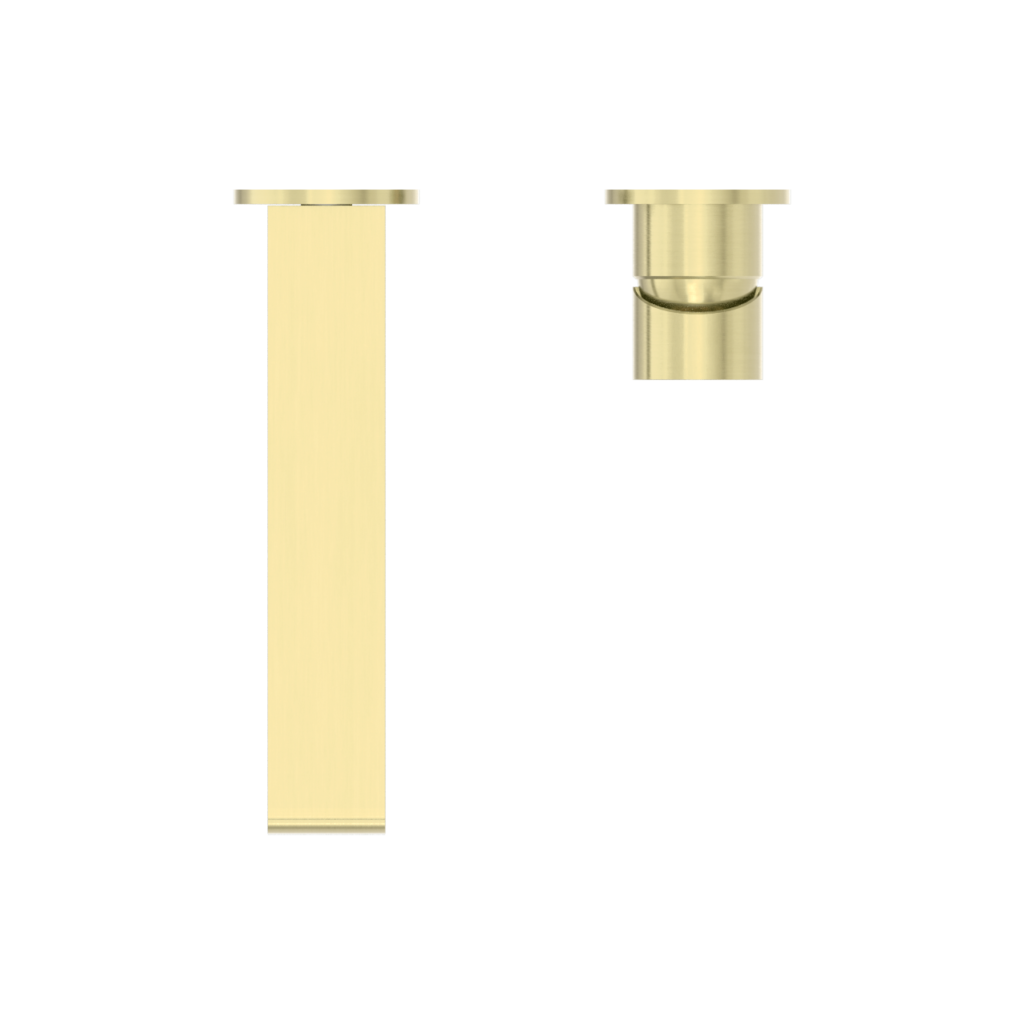 Nero Bianca Wall Basin/Bath Mixer Set Brushed Gold