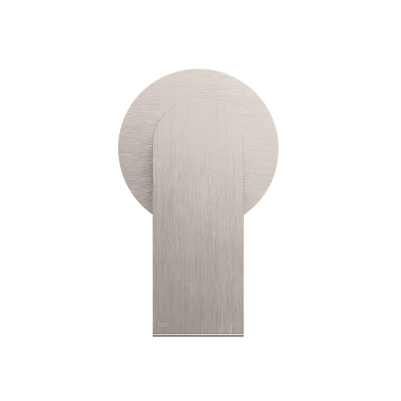 Nero Bianca Shower Mixer Brushed Nickel