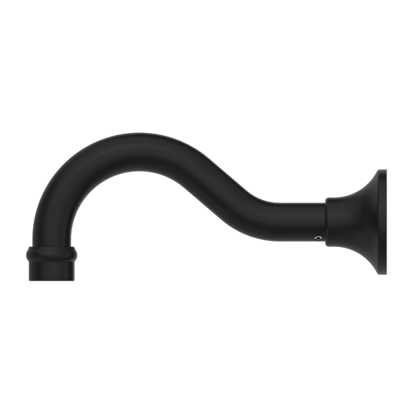 Nero York Basin/Bath Spout Matte Black