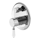 Nero York Shower Mixer With Diverter Brushed Nickel
