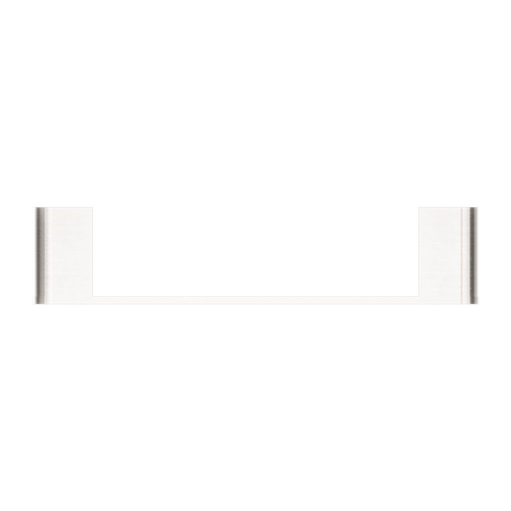 Nero Bianca Hand Towel Rail Brushed Nickel