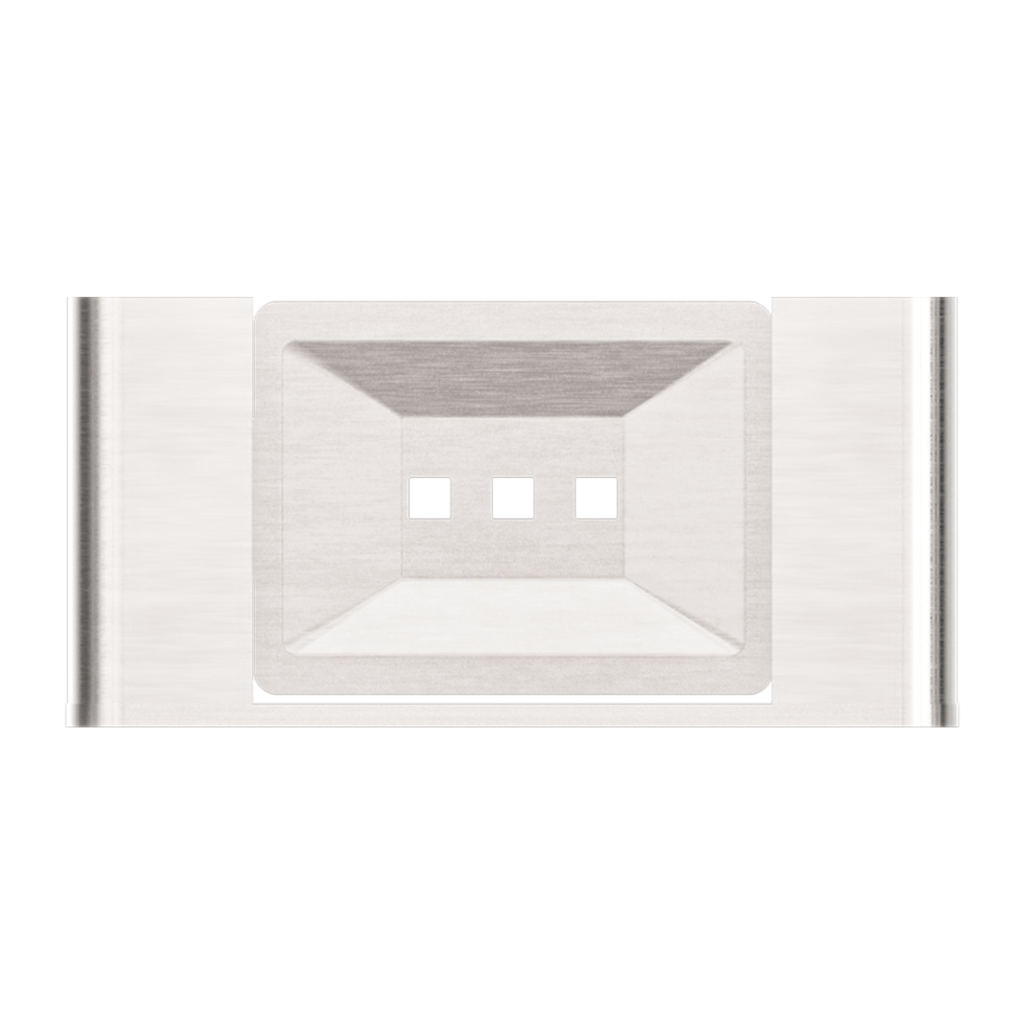 Nero Bianca Soap Dish Brushed Nickel