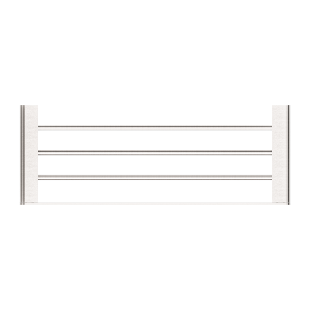 Nero Bianca Towel Rack Brushed Nickel