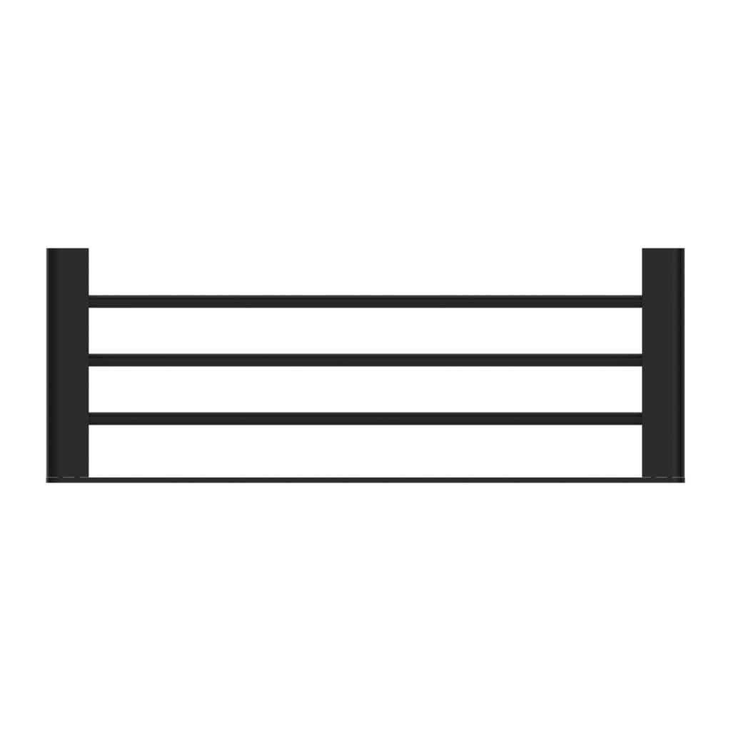Nero Bianca Towel Rack Matte Black