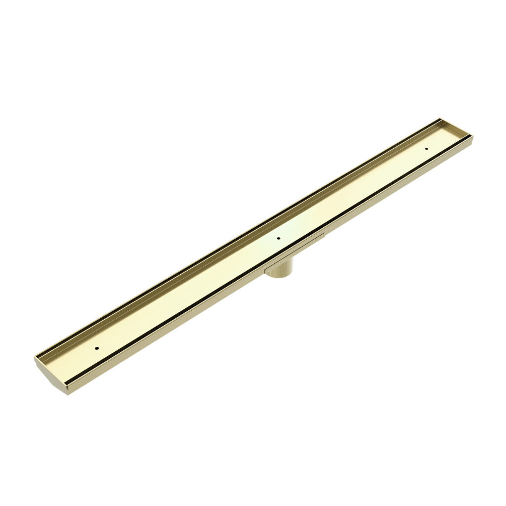 Nero Tile Insert 900mm Brushed Gold