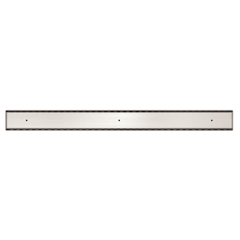 Nero Tile Insert 900mm Brushed Nickel