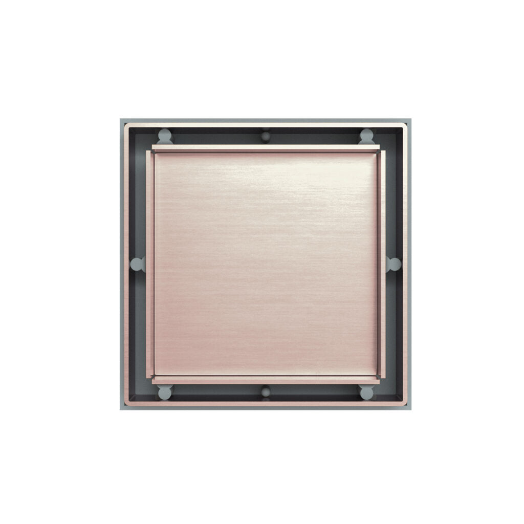 Nero Tile Insert Brushed Bronze