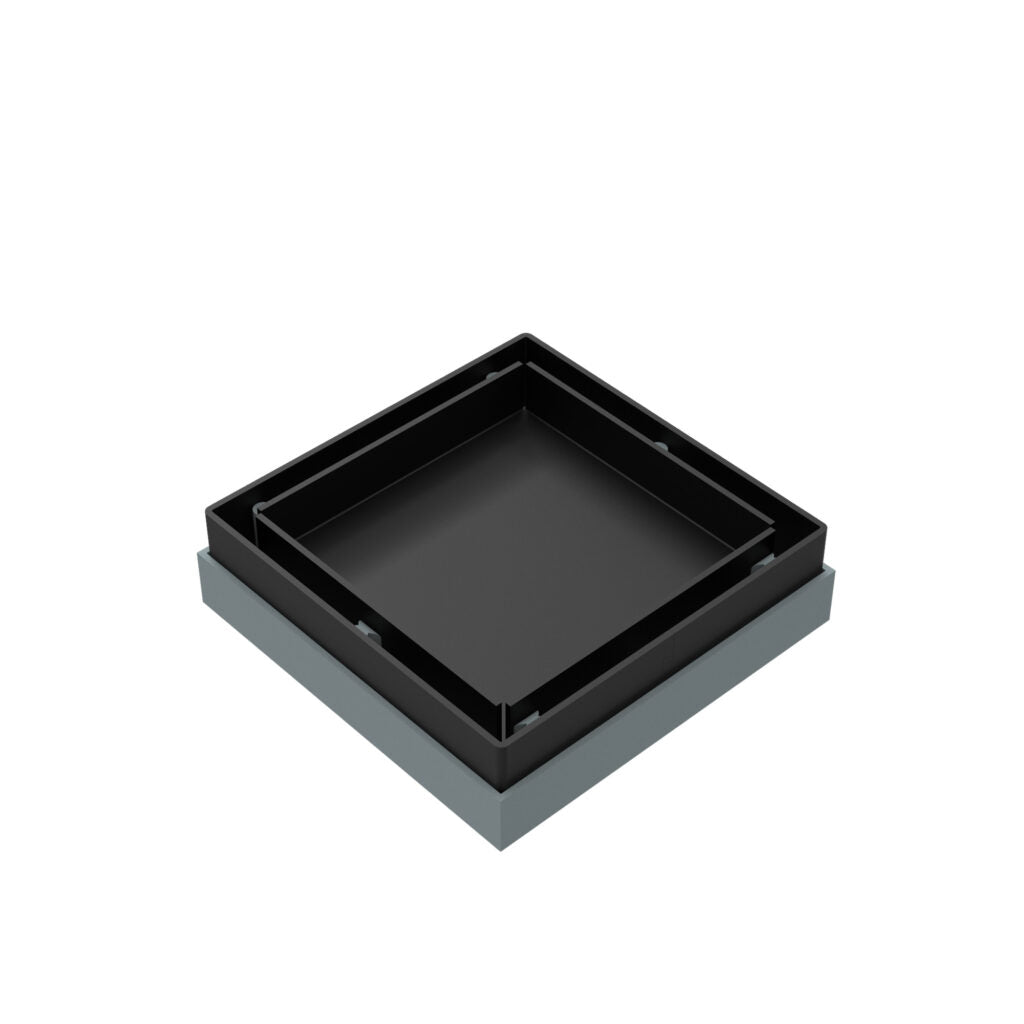 Nero Tile Insert Matte Black