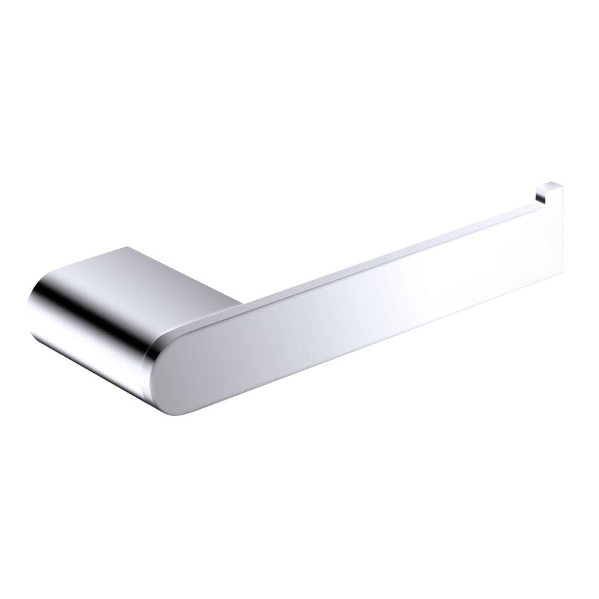 Soft square chrome toilet paper holder 
