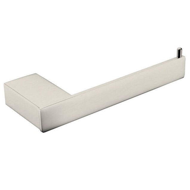 brushed nickel toilet paper holder 