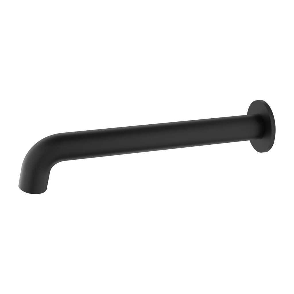 Matte Black basin/bath spout with a simple, elegant design