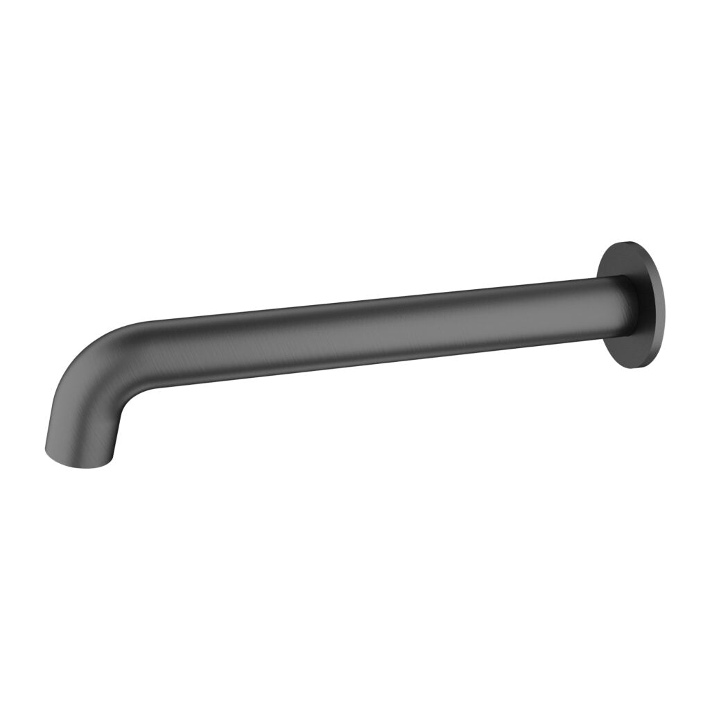 Gunmetal basin/bath spout with a simple, elegant design
