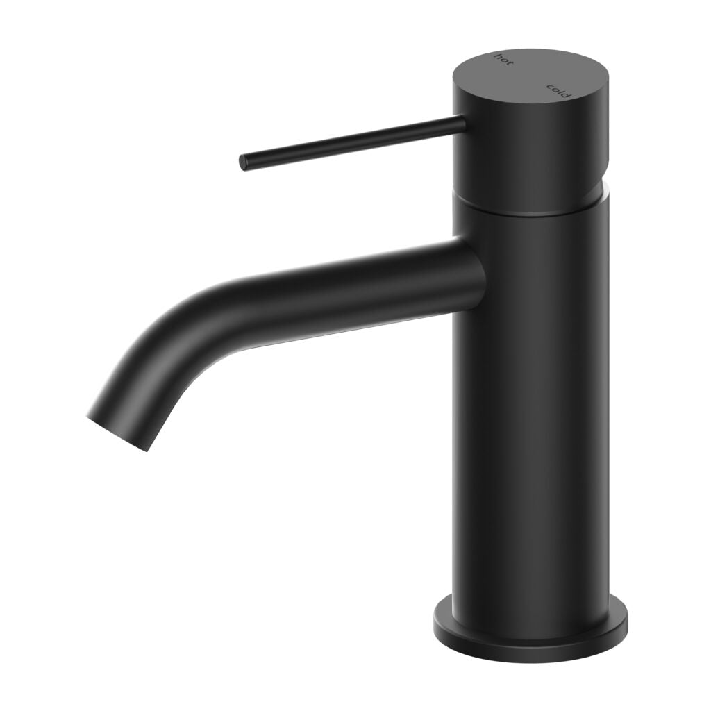 Matte Black pin lever basin mixer basin tap