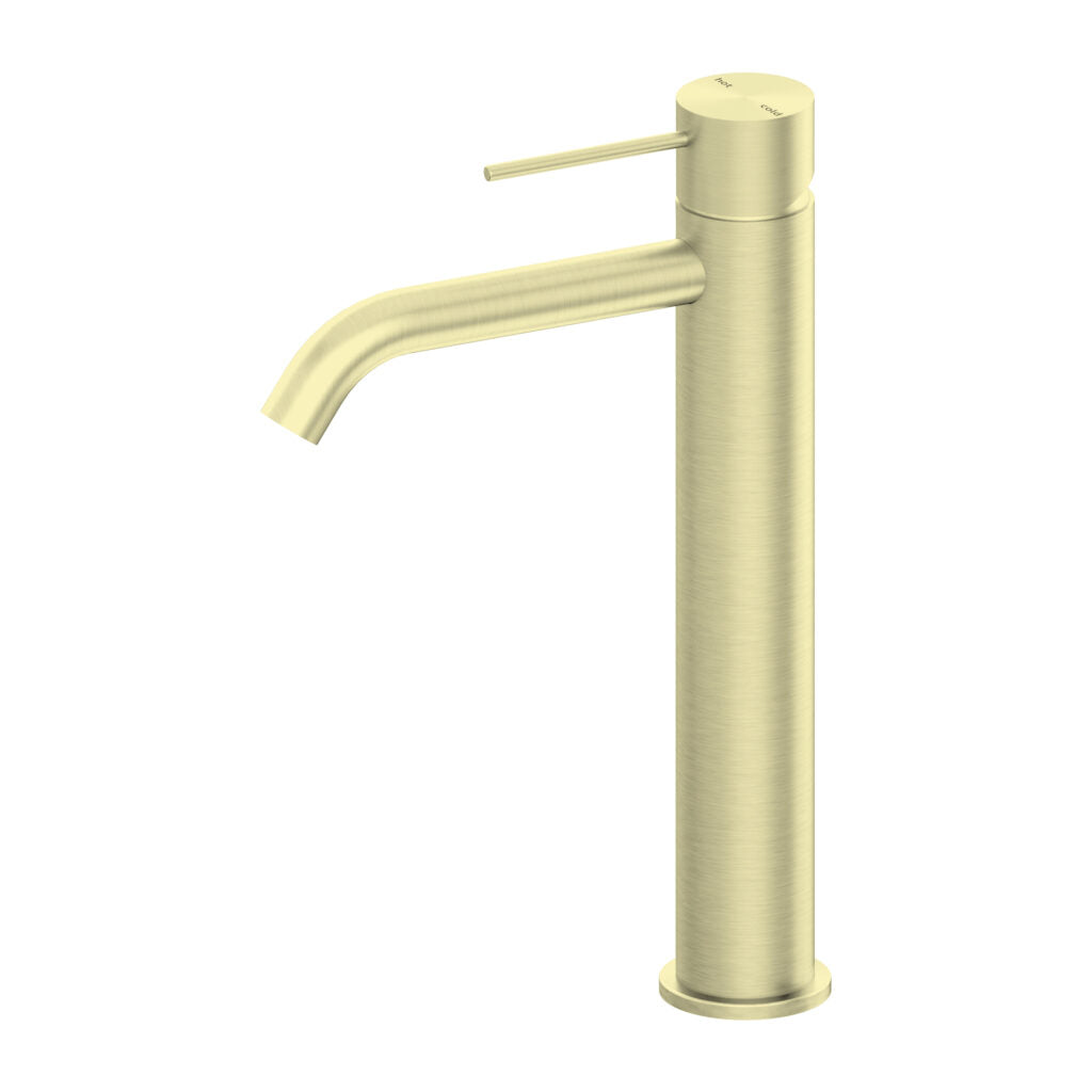 Nero Mecca Extended Basin Mixer Brushed Gold